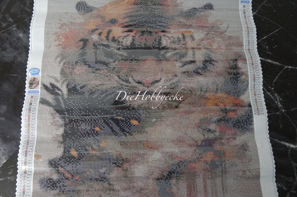 Diamond Painting Bild Aquarell Tiger